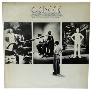 Genesis -‎ Genesis Lamb Lies Down On Broadway 2LP PORKY PECKO Gatefold Complete